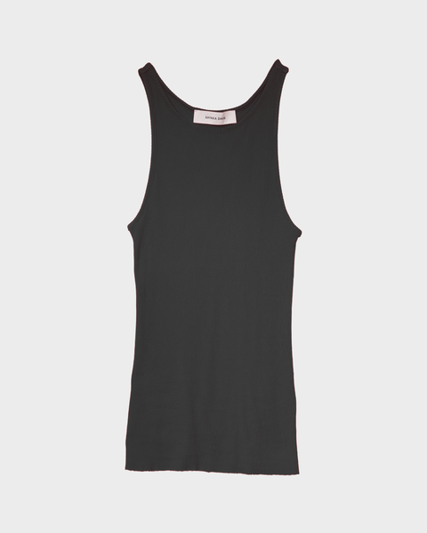 Rib Tank in Black – SAYAKA DAVIS NEW YORK