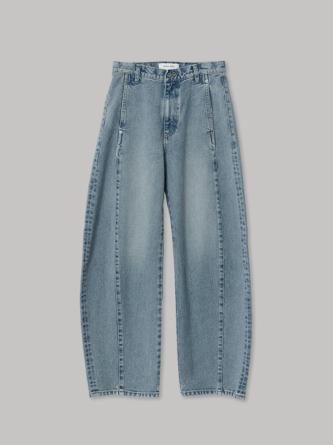 Barrel Denim in Vintage Blue – SAYAKA DAVIS NEW YORK