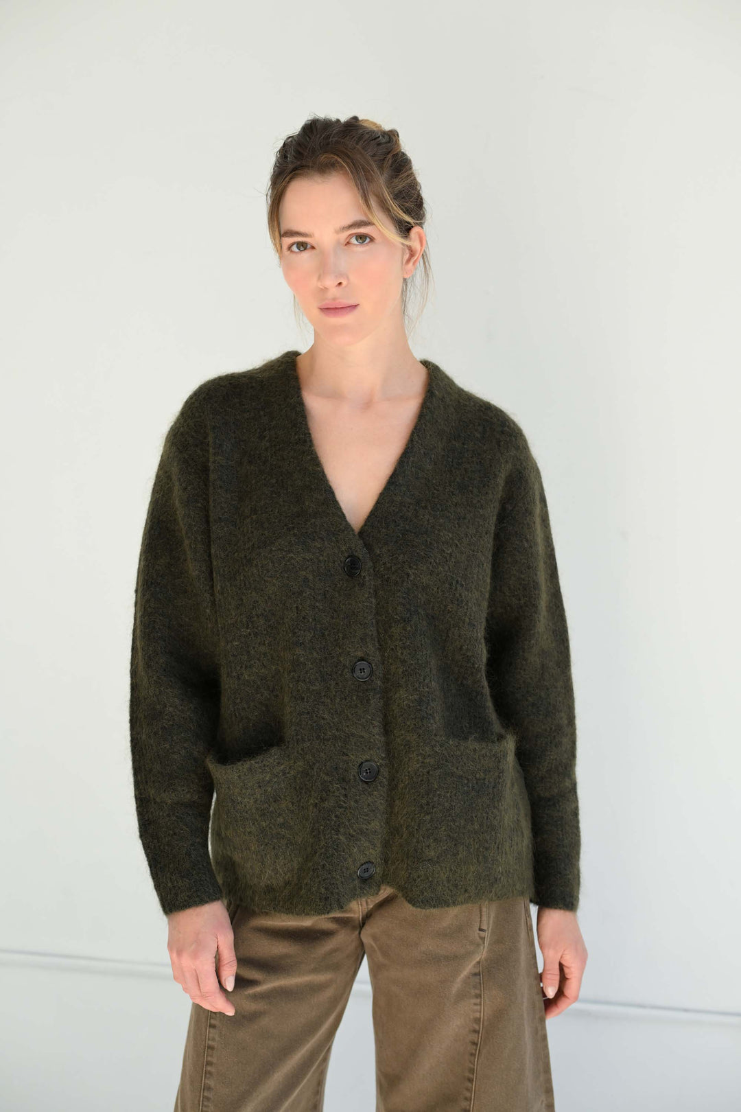トップス RATS NATIVE MOHAIR KNIT CARDIGAN 木村拓哉さん着用 RATS｜ラッツ NATIVE MOHAIR KNIT CARDIGAN