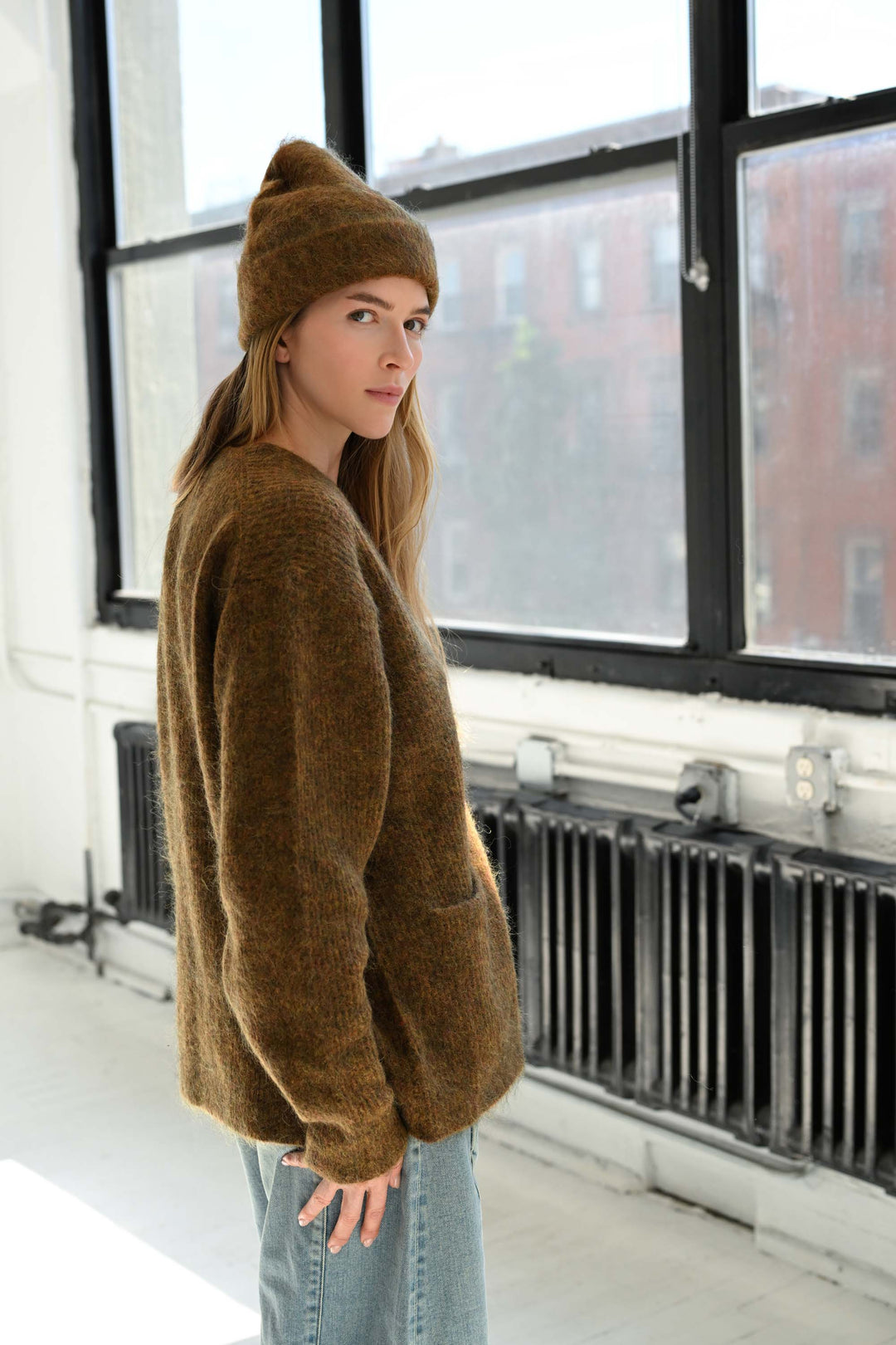 Brushed Mohair Beanie in Spices – SAYAKA DAVIS NEW YORK