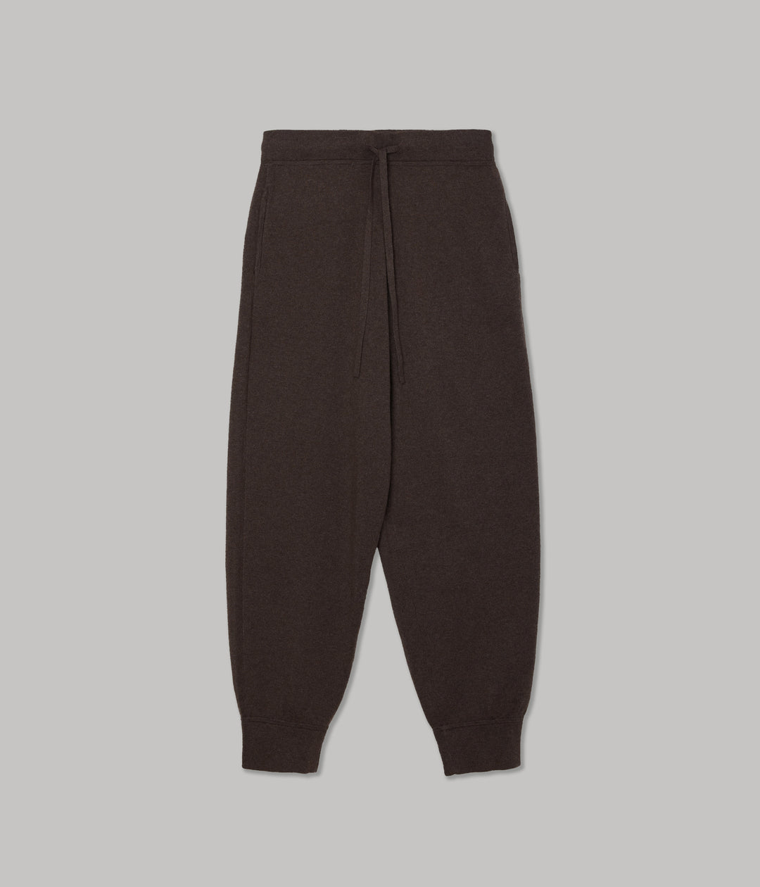 KNIT SWEATPANTS IN BROWNIE – SAYAKA DAVIS NEW YORK
