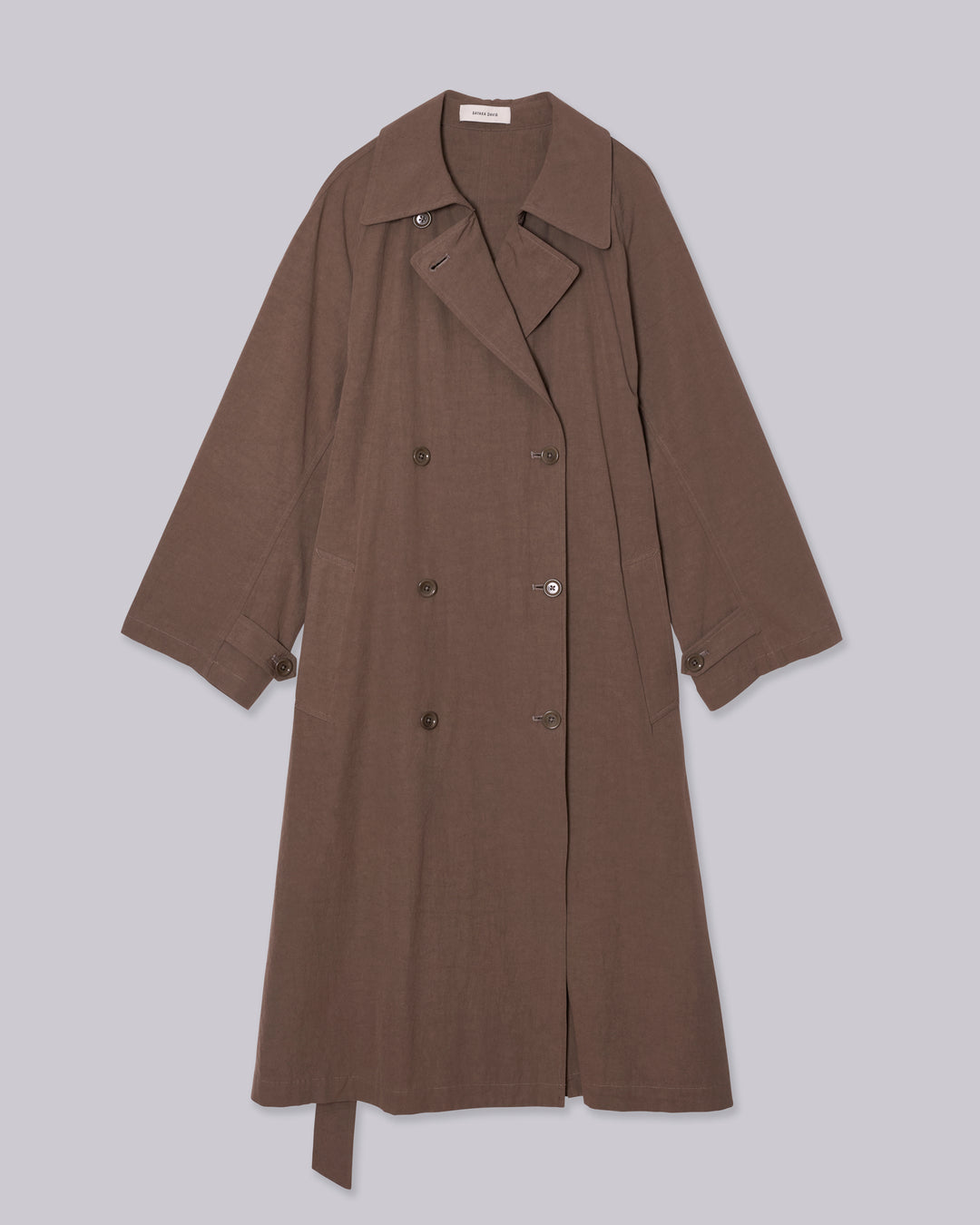 Light Trench Coat in Moss Gray – SAYAKA DAVIS NEW YORK