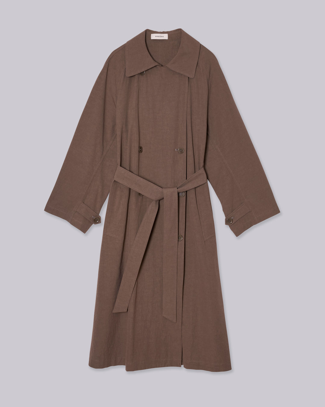 Light Trench Coat in Moss Gray – SAYAKA DAVIS NEW YORK