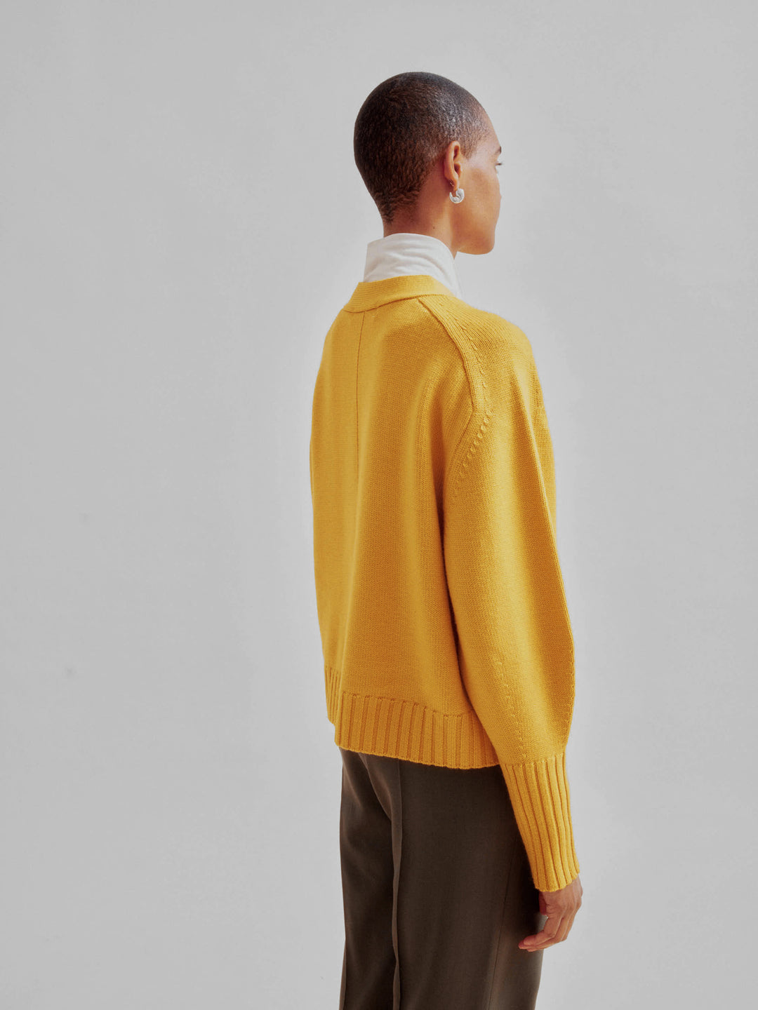 ニット+セーター BALLOON SLEEVE CARDIGAN SAYAKA DAVIS Balloon Sleeve Cardigan in Wheat – SAYAKA DAVIS NEW YORK