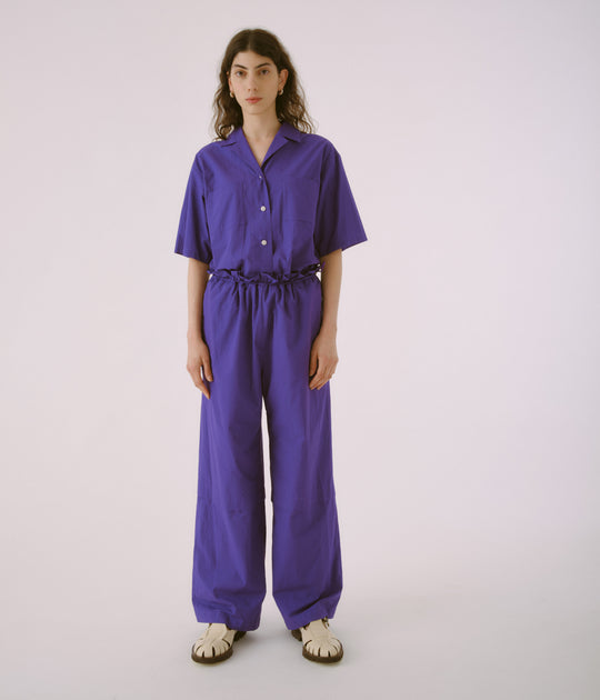 新品未使用タグ付　SAYAKA DAVIS V-neck Jumsuit S SAYAKA DAVIS NEW YORK Open Collar Jumpsuit - Black | Garmentory