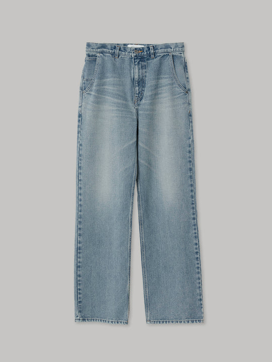 ［NKJ 2024AW］EASY BARREL DENIM2 Indigo Barrel Leg Jean | Karen Millen