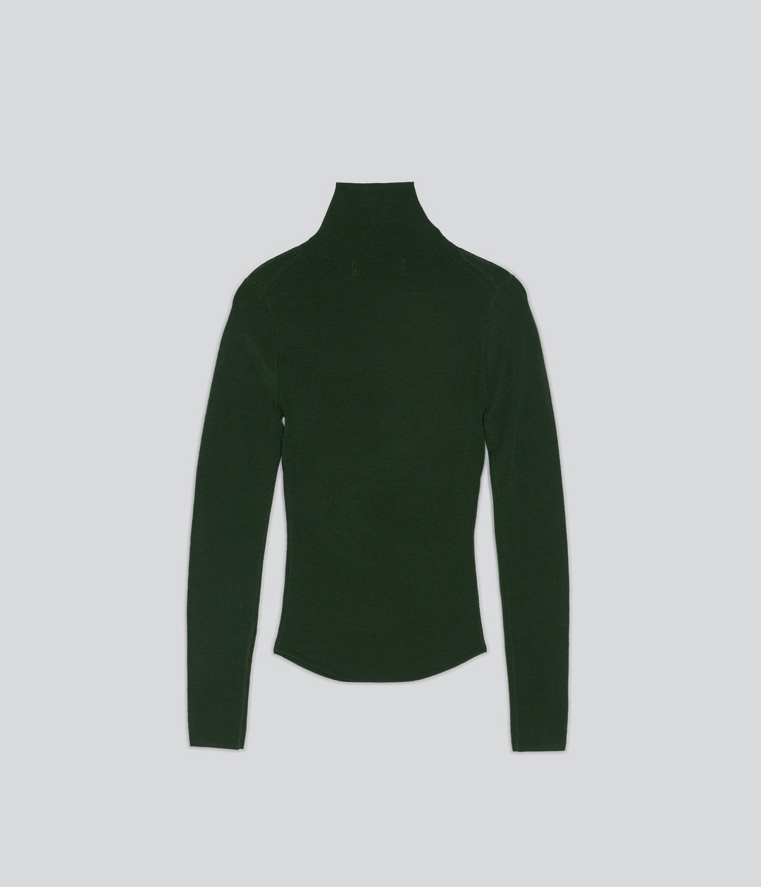 épine label rhinestone rib knit highneck Ribbed Mock Neck Top | Unison Label