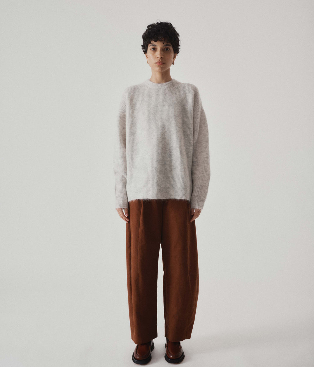 Mohair Sweater in Blizzard – SAYAKA DAVIS NEW YORK