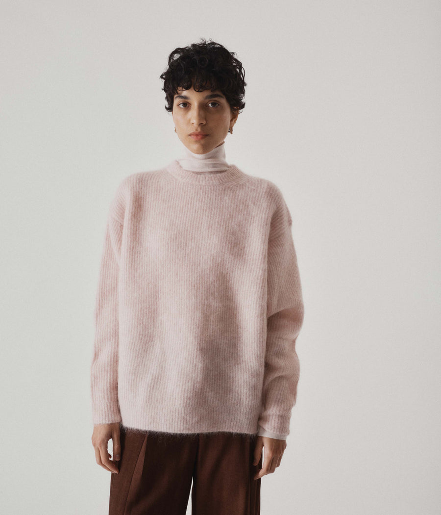 Acne dramatic shops mohair sweater