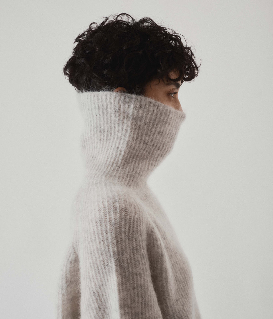 Mohair Highneck in Blizzard – SAYAKA DAVIS NEW YORK