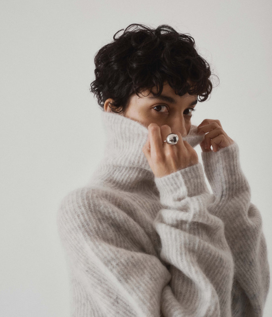 SAYAKA DAVIS - ！専用！SAYAKA DAVIS タートルニット Mohair Highneck in Blush – SAYAKA DAVIS NEW YORK