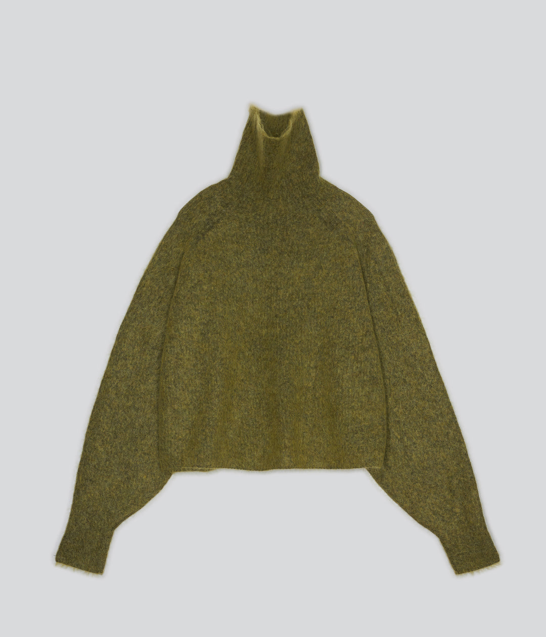 Mohair Highneck in Matcha – SAYAKA DAVIS NEW YORK
