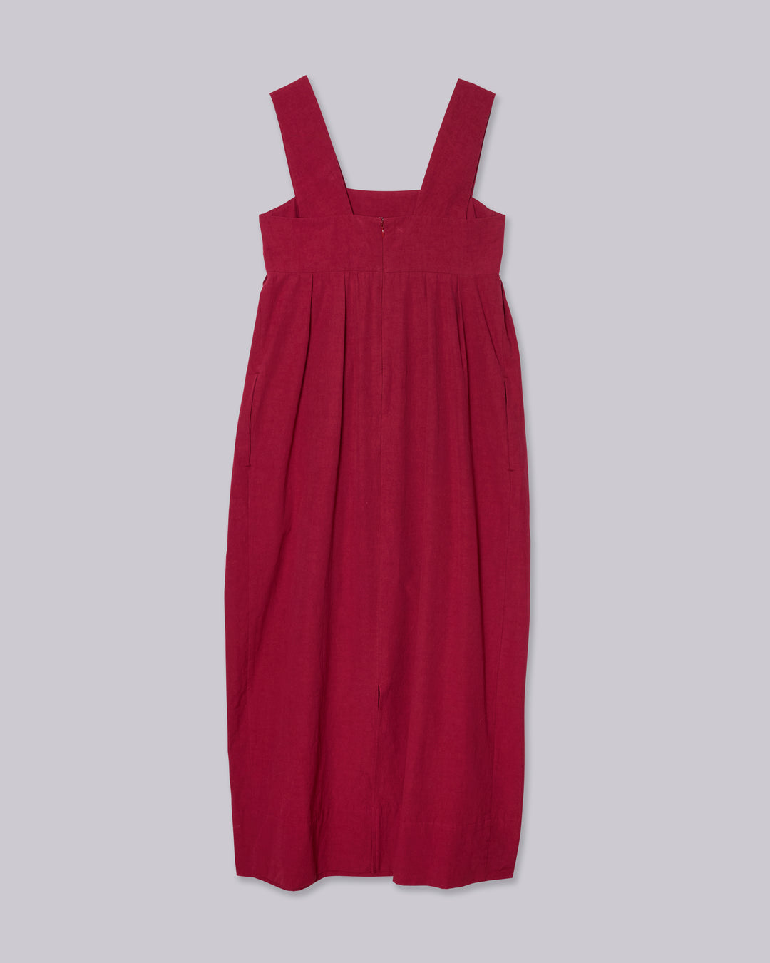 Thick Strap Dress in Cherry SAYAKA DAVIS NEW YORK Thick Strap Dress in Cherry SAYAKA DAVIS NEW YORK